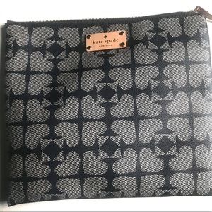 NWT Kate Spade Adrianne IPad Tablet Make Up Bag